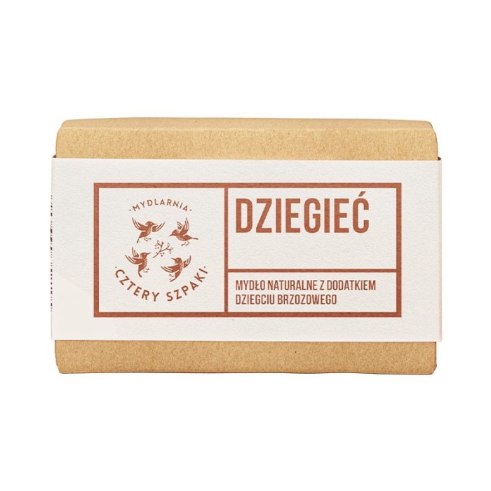 MYDLARNIA CZTERY SZPAKI Mydło dziegciowe na problemy skórne 110g