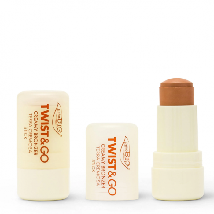 PUROBIO Bronzer kremowy TWIST&amp;GO 02 biscuit 5g