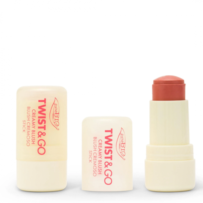 PUROBIO Róż kremowy TWIST&amp;GO 03 macaron 5g