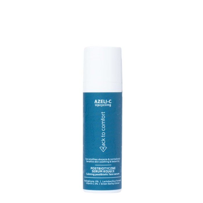 BACK TO COMFORT Kojące serum postbiotyczne Azeli-C Upcycling 30ml