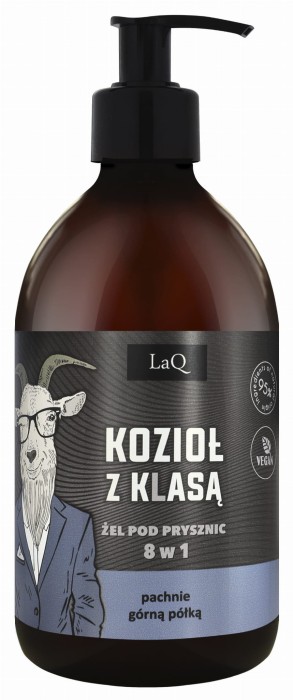LAQ Żel pod prysznic 8w1 Kozioł z klasą 500 ml