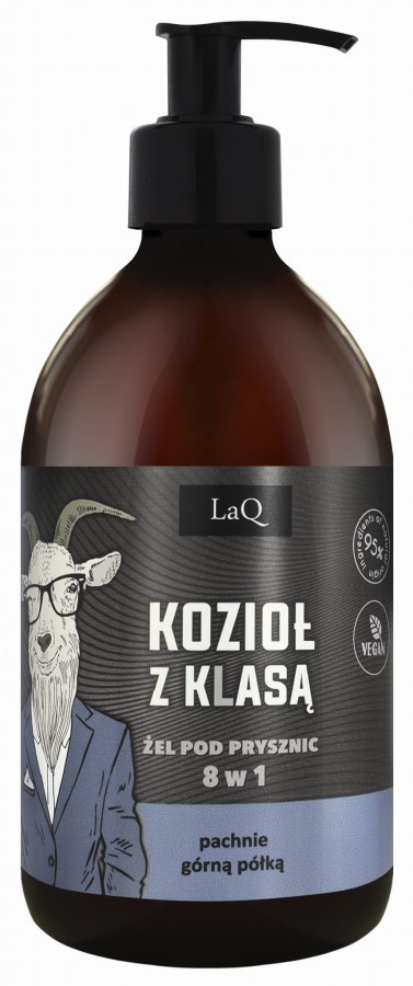 LAQ Żel pod prysznic 8w1 Kozioł z klasą 500 ml
