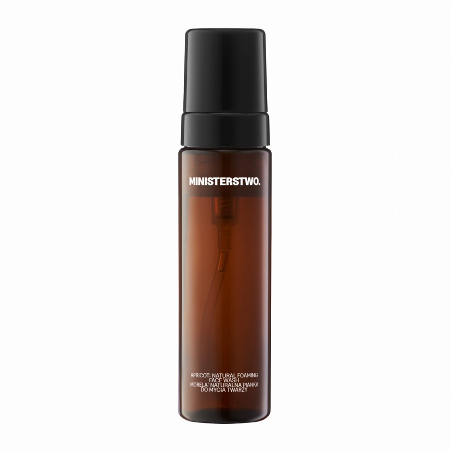 MINISTERSTWO Naturalna pianka do mycia twarzy Morela 200 ml