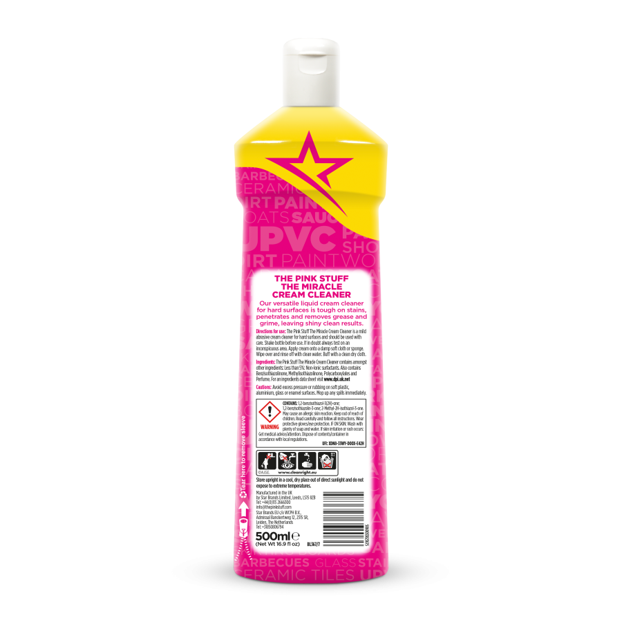 THE PINK STUFF Mleczko do Czyszczenia Uniwersalne 500 ml