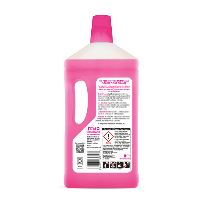 THE PINK STUFF Płyn do Podłóg Uniwersalny 1 l