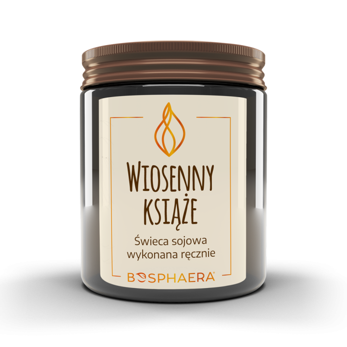 BOSPHAERA Sojowa świeca zapachowa Wiosenny książę 190 g