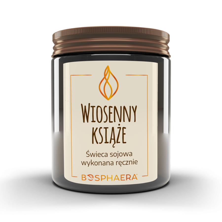 BOSPHAERA Sojowa świeca zapachowa Wiosenny książę 190 g