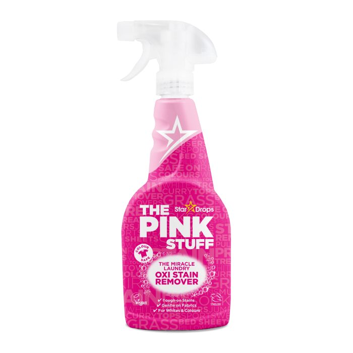 THE PINK STUFF Odplamiacz w Sprayu do Białych i Kolorowych Tkanin 500 ml
