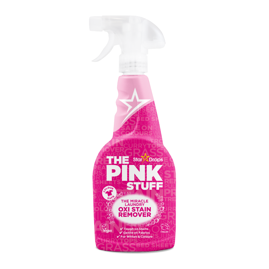THE PINK STUFF Odplamiacz w Sprayu do Białych i Kolorowych Tkanin 500 ml