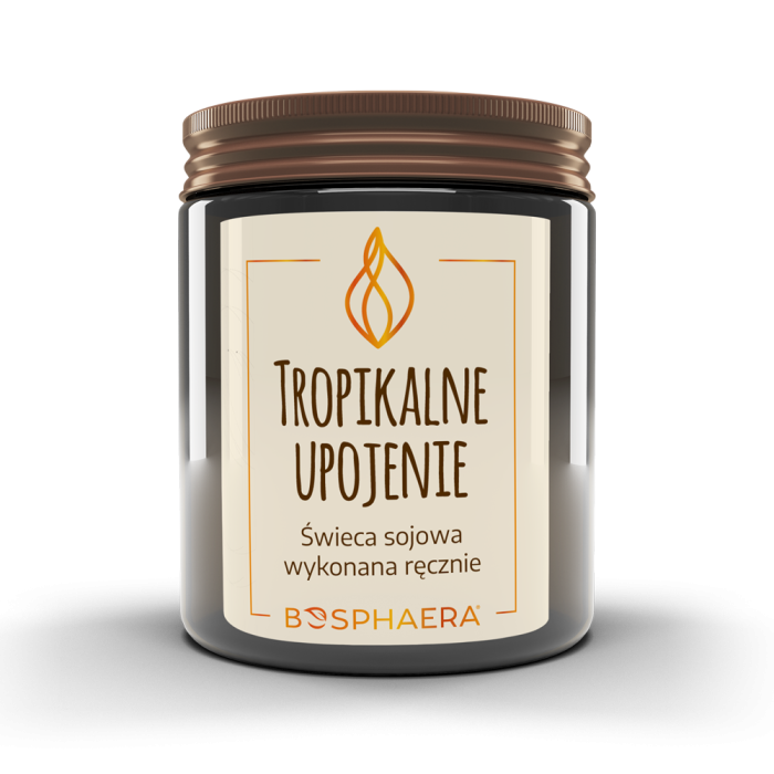 BOSPHAERA Sojowa świeca zapachowa Tropikalne upojenie 190 g
