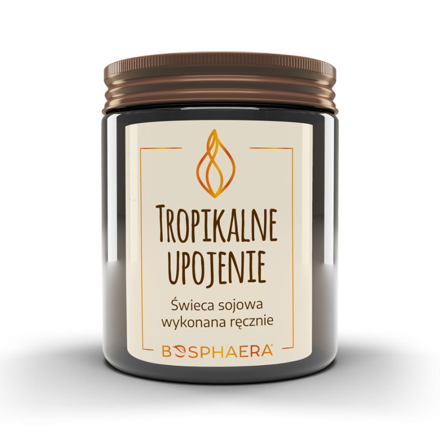 BOSPHAERA Sojowa świeca zapachowa Tropikalne upojenie 190 g