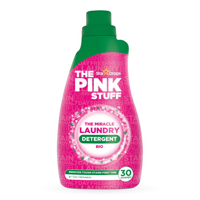 THE PINK STUFF Płyn do Prania Tkanin Uniwersalny Bio 30 Prań 960 ml