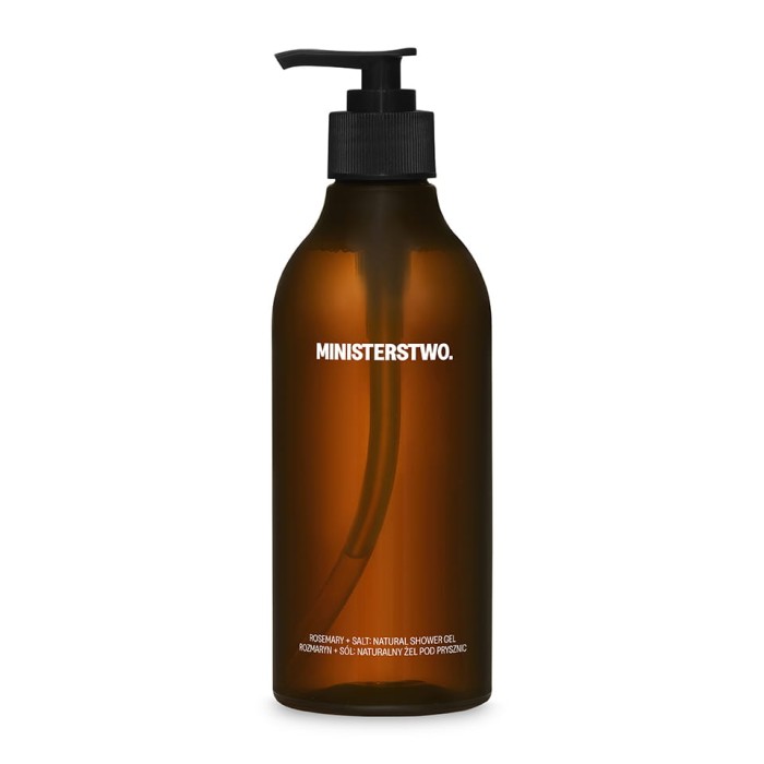 MINISTERSTWO Rozmaryn+sól Żel pod prysznic 400 ml