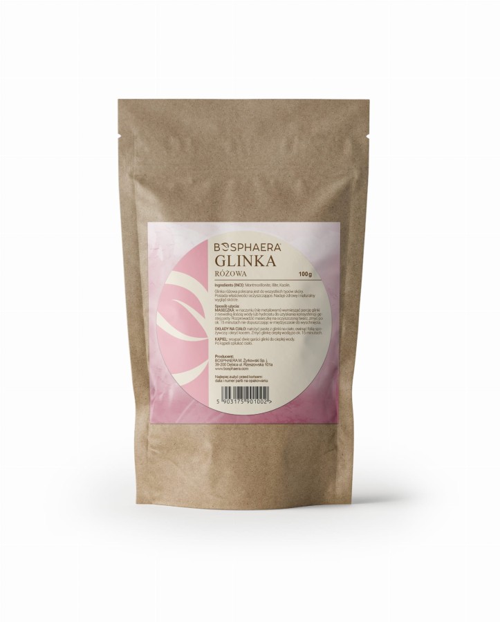 BOSPHAERA Glinka różowa 100 g