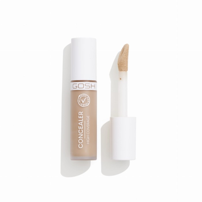 GOSH Mocno kryjący korektor z aplikatorem 004 Natural