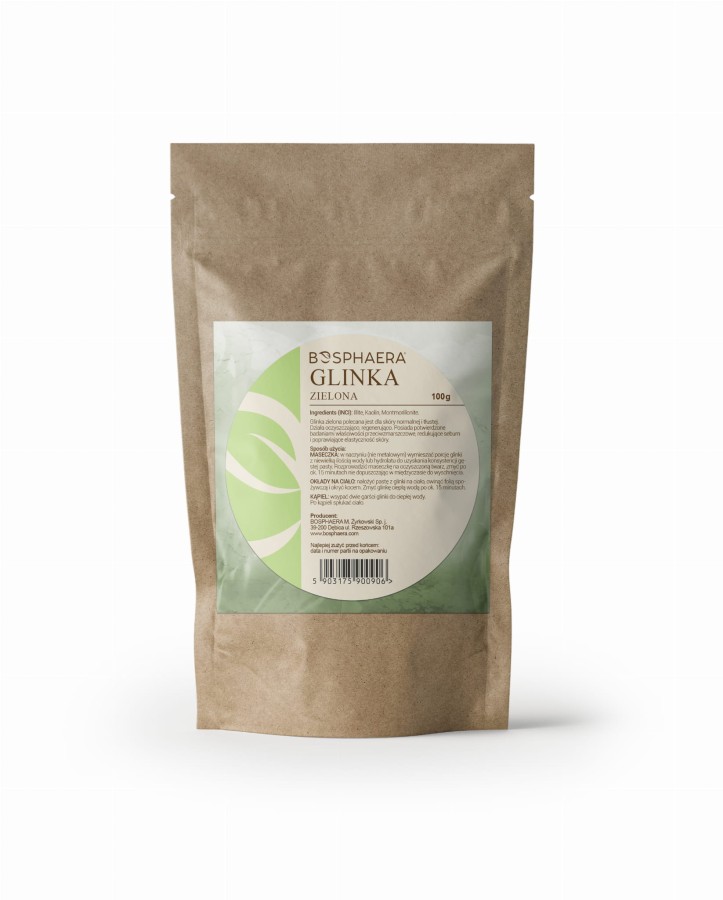 BOSPHAERA Glinka zielona 100 g