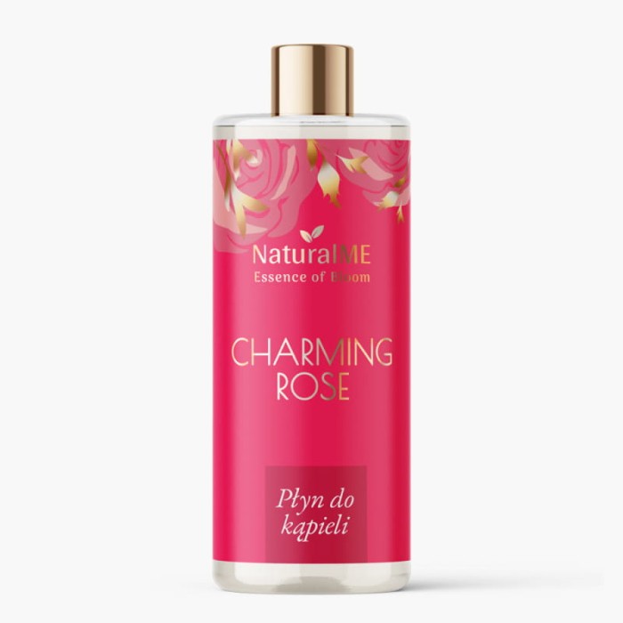 NATURALME ESSENCE OF BLOOM Płyn do kąpieli Charming Rose 500 ml