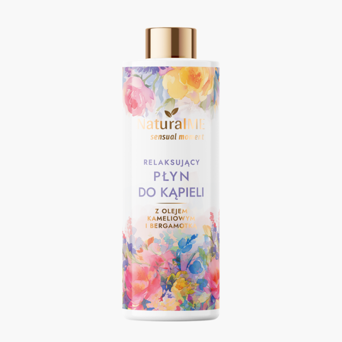 NATURALME Sensual Moment Relaksujący płyn do kąpieli z olejem kameliowym i bergamotką 500 ml