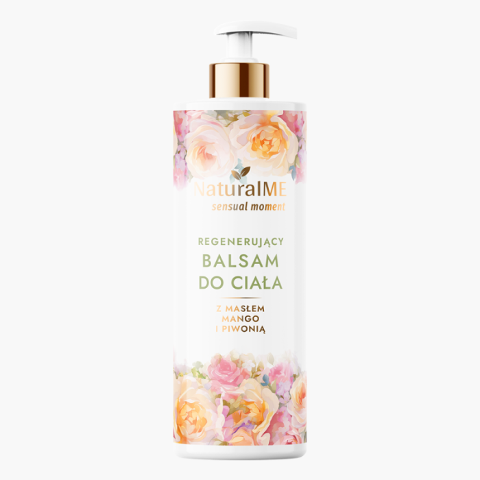 NATURALME Sensual Moment Regenerujący balsam do ciała z masłem mango i piwonią 500 ml
