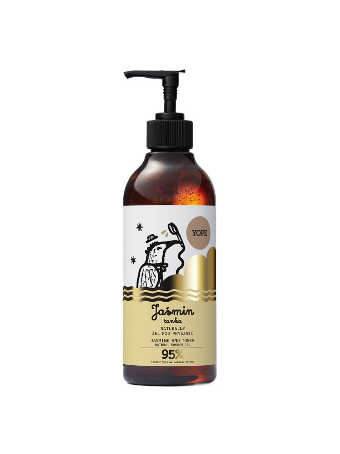 YOPE Naturalny żel pod prysznic Jaśmin i tonka 400 ml