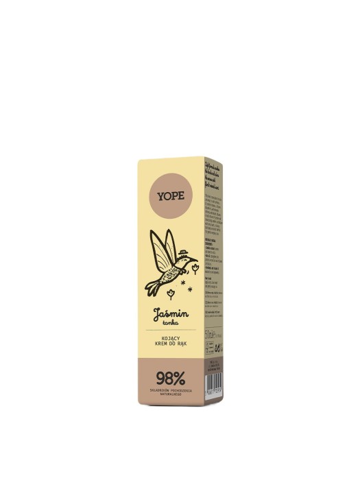 YOPE Kojący krem do rąk Jaśmin i tonka 50 ml