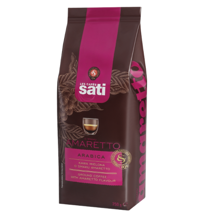SATI Kawa mielona aromatyzowana Amaretto 250g