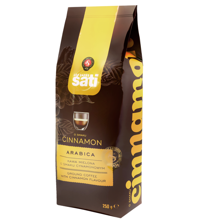 SATI Kawa mielona aromatyzowana Cinnamon 250g