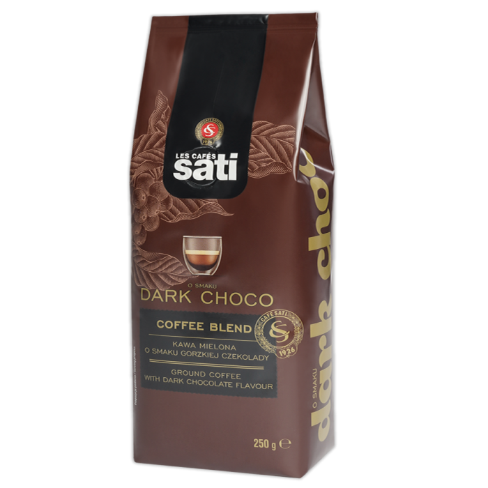 SATI Kawa mielona aromatyzowana Dark Choco 250g