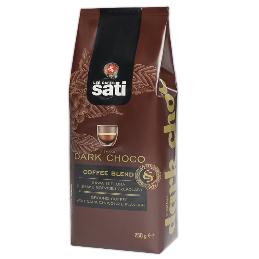SATI Kawa mielona aromatyzowana Dark Choco 250g