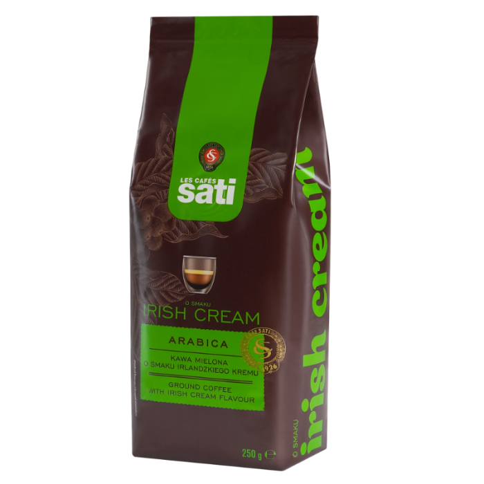 SATI Kawa mielona aromatyzowana Irish cream 250g
