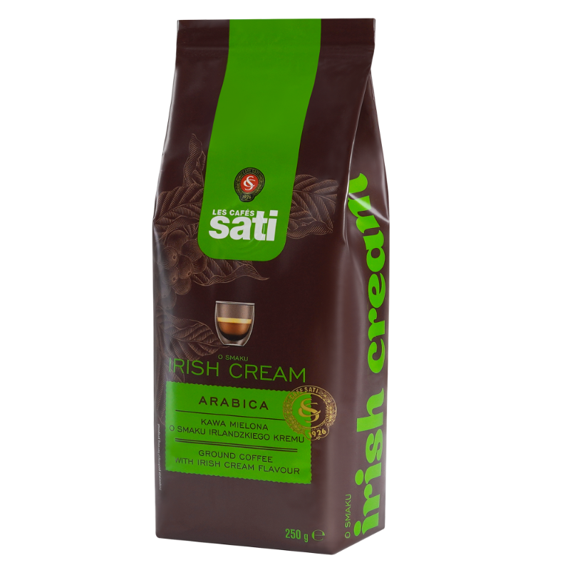 SATI Kawa mielona aromatyzowana Irish cream 250g