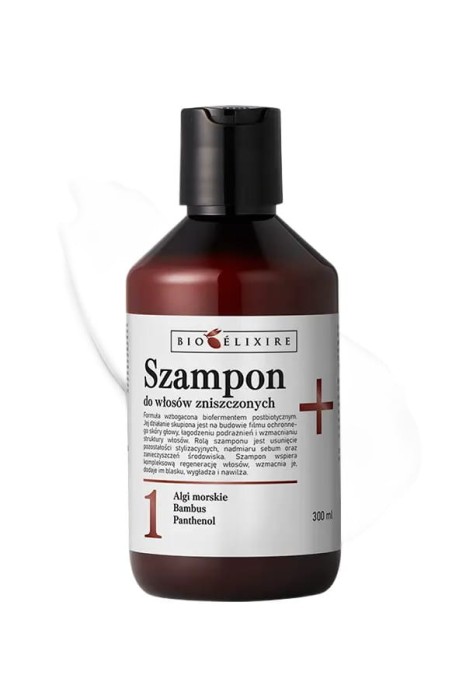 BIOELIXIRE + Szampon do włosów zniszczonych 300 ml