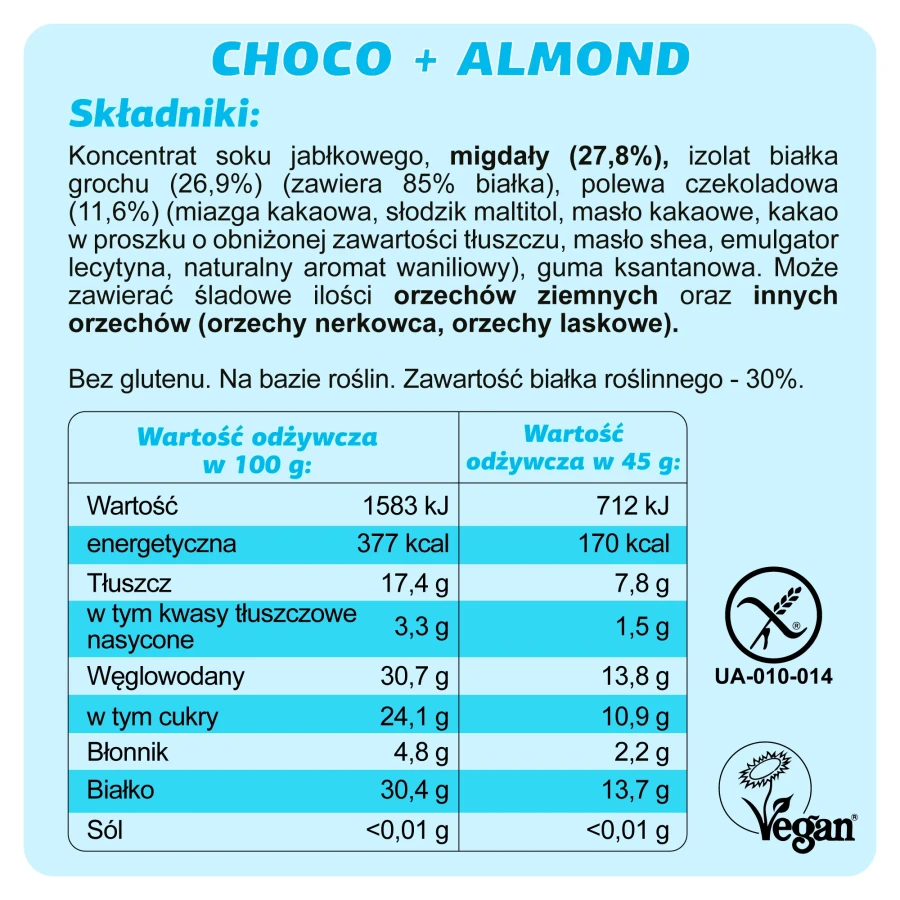 FIZI Mix batonów proteinowych PROTEIN BOX 10 szt 450 g