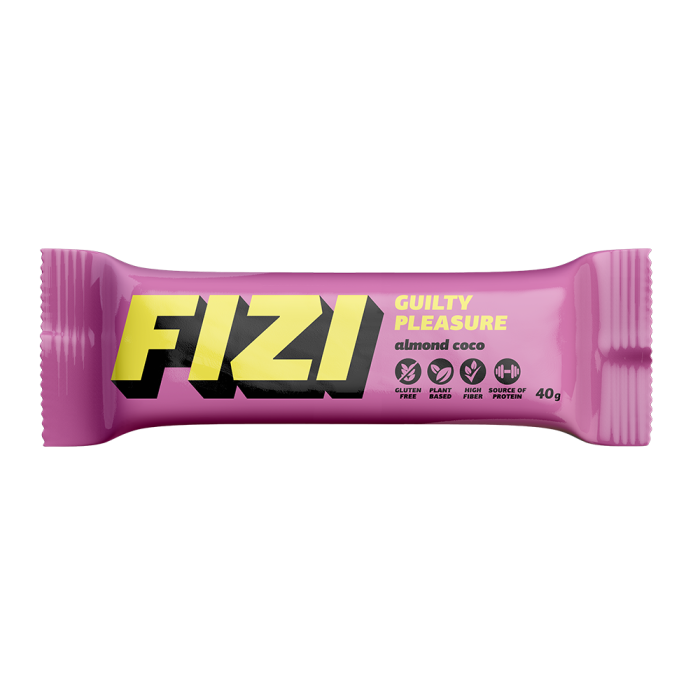 FIZI Baton w polewie czekoladowej Almond Coco 40 g