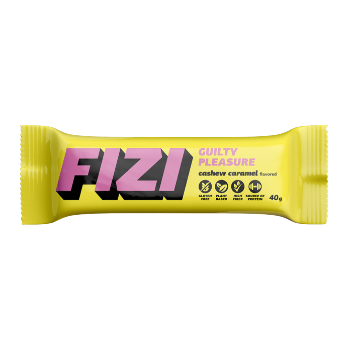 FIZI Baton w polewie czekoladowej Cashew Caramel 40 g