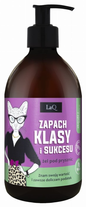 LAQ Żel pod prysznic MAGNOLIA ZAPACH KLASY I SUKCESU 500 ml