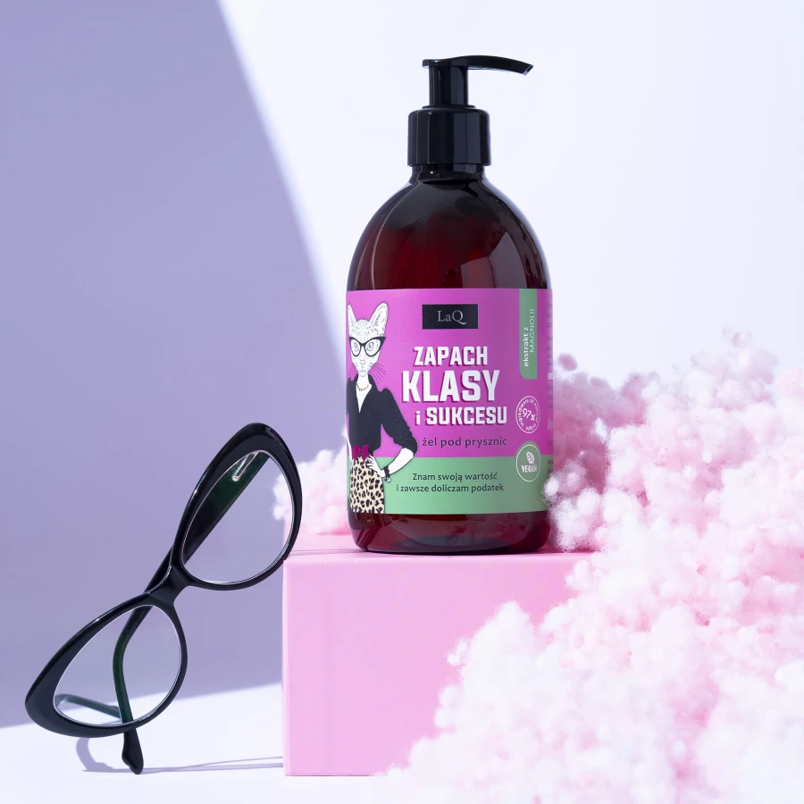 LAQ Żel pod prysznic MAGNOLIA ZAPACH KLASY I SUKCESU 500 ml