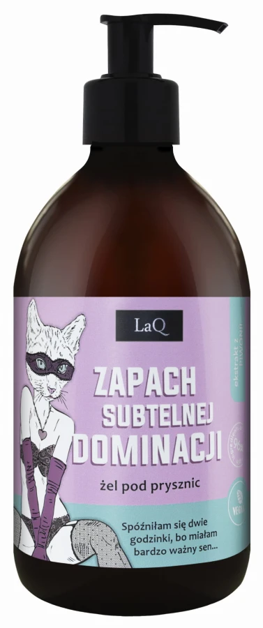 LAQ Żel pod prysznic PIWONIA ZAPACH SUBTELNEJ DOMINACJI 500 ml