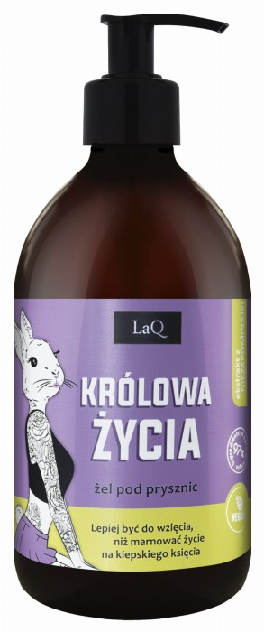 LAQ Żel pod prysznic NIEZAPOMINAJKA KRÓLOWA ŻYCIA 500 ml