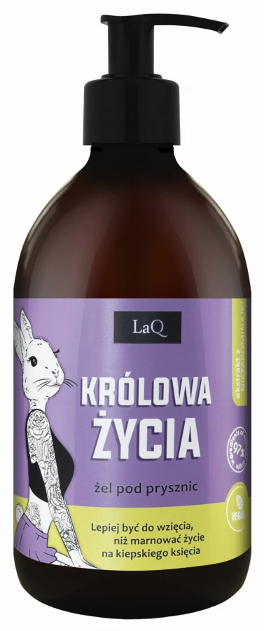 LAQ Żel pod prysznic NIEZAPOMINAJKA KRÓLOWA ŻYCIA 500 ml
