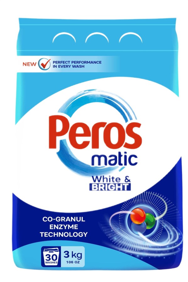 PEROS Proszek do prania białych tkanin 3kg