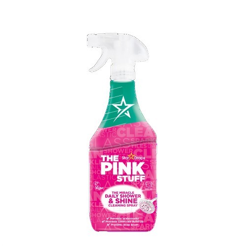 THE PINK STUFF Płyn Czyszczący w Sprayu do Prysznica 750 ml