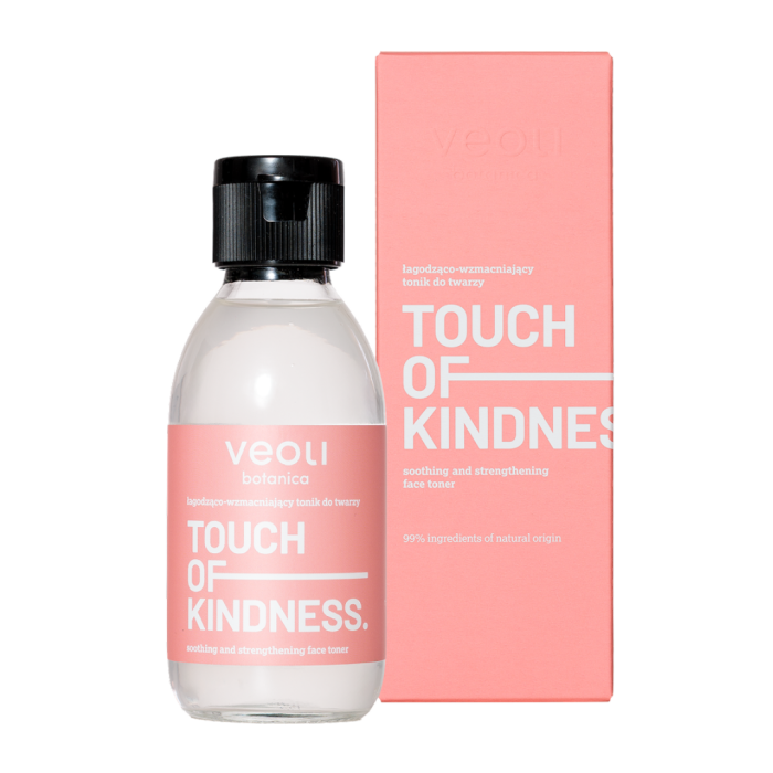 VEOLI BOTANICA TOUCH OF KINDNESS Łagodząco-wzmacniający tonik do twarzy 150 ml