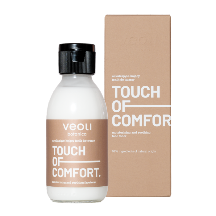 VEOLI BOTANICA TOUCH OF COMFORT Nawilżająco-kojący mleczny tonik do twarzy 150 ml