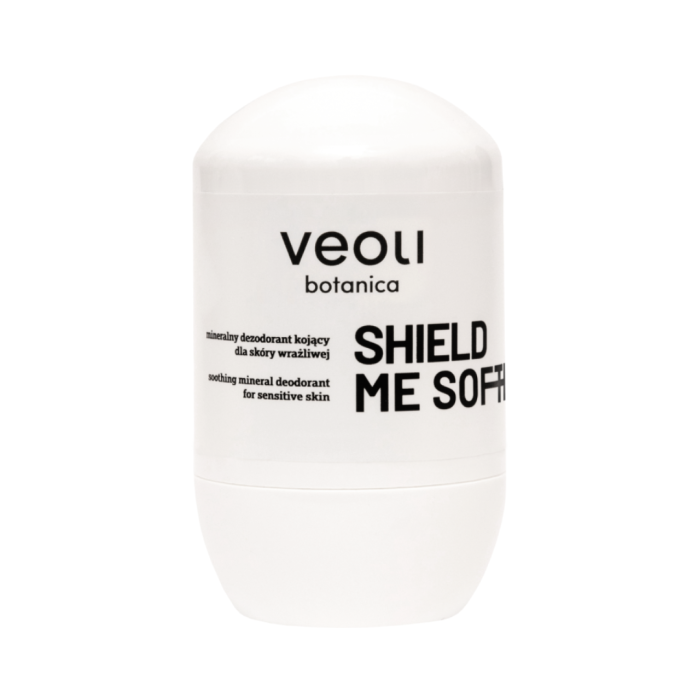 VEOLI BOTANICA SHIELD ME SOFTLY Mineralny dezodorant kojący dla skóry wrażliwej 50 ml