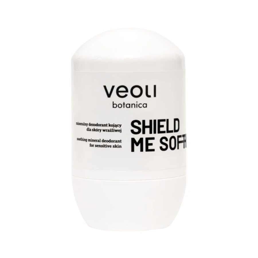 VEOLI BOTANICA SHIELD ME SOFTLY Mineralny dezodorant kojący dla skóry wrażliwej 50 ml