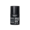 VEOLI BOTANICA HELLO, CLEAR SKIN Szerokopasmowy lekki krem ochronny przeciw fotostarzeniu z prebiotykami 0,5% i wąkrotą azjatycką 1% SPF 50+, UVA, UVB, PA++++, HEV/IR 50 ml