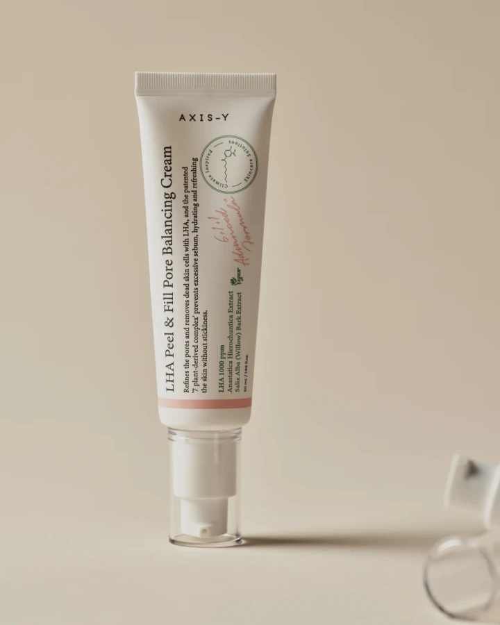 AXIS-Y LHA Peel &amp; Fill Pore Balancing Cream Wgładzający krem oczyszczający zaskórniki 50 ml