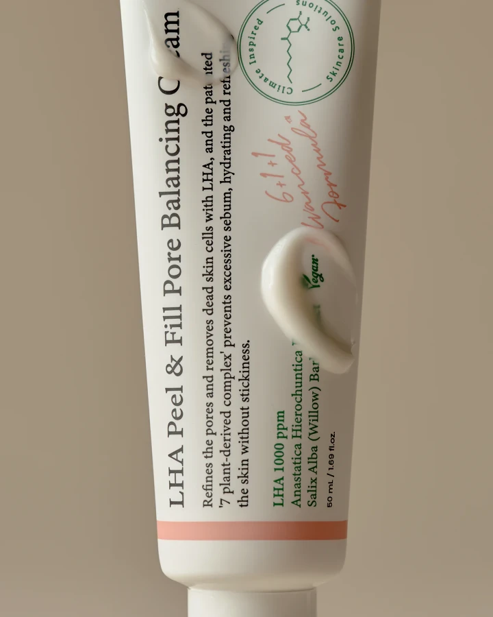 AXIS-Y LHA Peel &amp; Fill Pore Balancing Cream Wgładzający krem oczyszczający zaskórniki 50 ml
