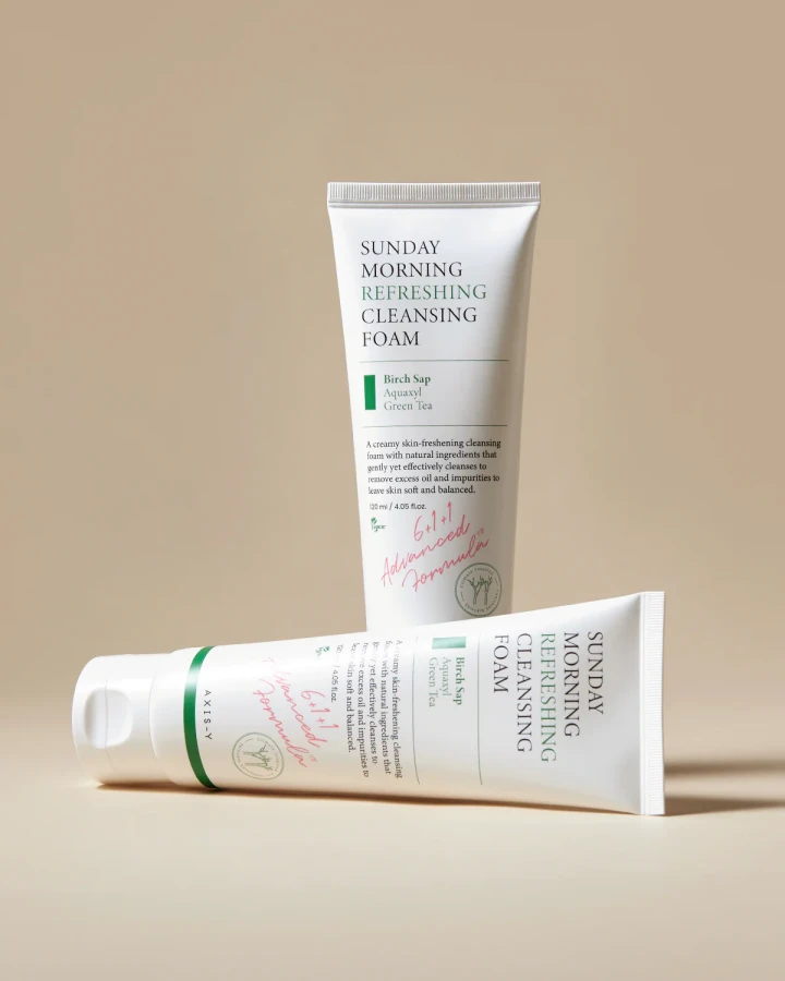 AXIS-Y Sunday Morning Refreshing Cleansing Foam Kremowa pianka oczyszczająca 120 ml